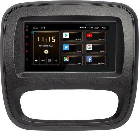 RENAULT Trafic OPEL Vivaro Android 8.1 navigation - Autoradio tactile 7 ''  | bol