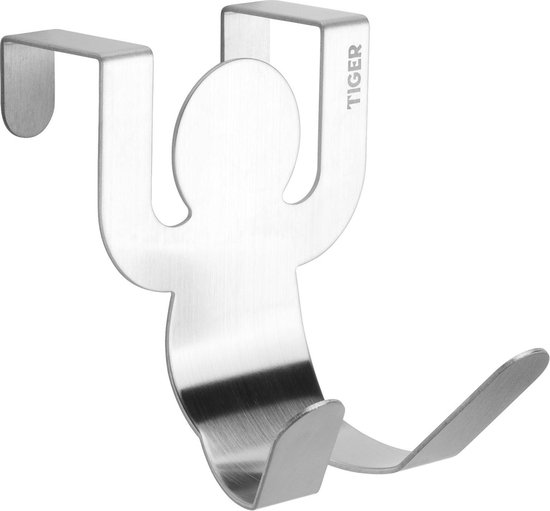 Tiger Deurhaak G-man 20 mm - RVS geborsteld