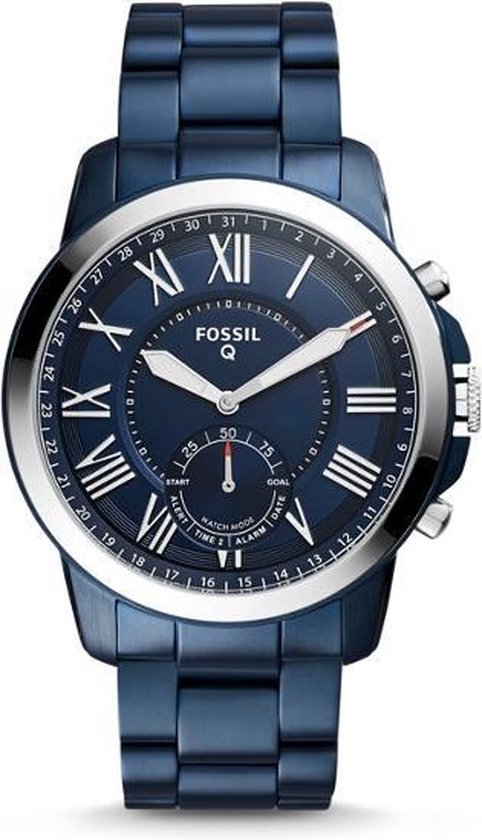 Fossil Q Grant Hybrid FTW1140 Analoog Quartz horloge Herenhorloge | bol.com