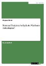 Form und Funktion der Lyrik der  Giessener Unbedingten
