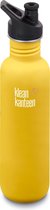 Klean Kanteen Classic 800ml Sport Cap Lemon Curry