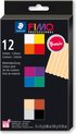 FIMO Professional - ovenhardende boetseerklei - colour pack 12 basic colours