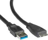 Roline USB naar USB Micro B kabel - USB3.0 - 0,80 meter