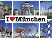 Schmidt Puzzel - I love Munchen