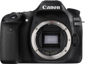 Canon EOS 80D - Body - Zwart