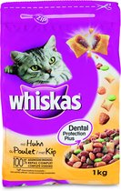 Whiskas Droog Adult Kattenvoer - Kip/- groenten - 4 kg