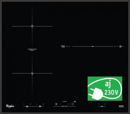 Siemens iQ100 EH831HVB1E kookplaat Zwart Ingebouwd 80 cm Inductiekookplaat zones 5 zone(s