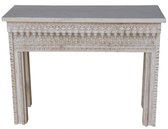 Side table White Wash | Otentic Design | India meubel