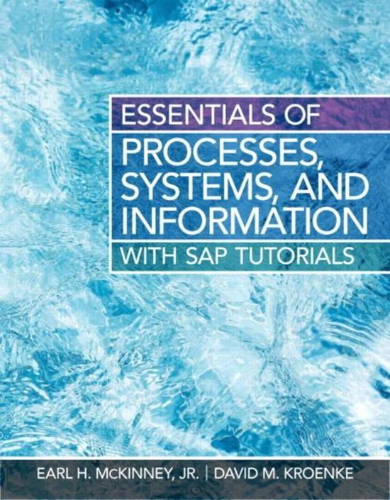Essentials of Processes, Systems and Information | 9780133406757 | Earl ...