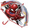 foto van Transparante Spiderman paraplu voor jongens 71 cm - Kinderparaplu's