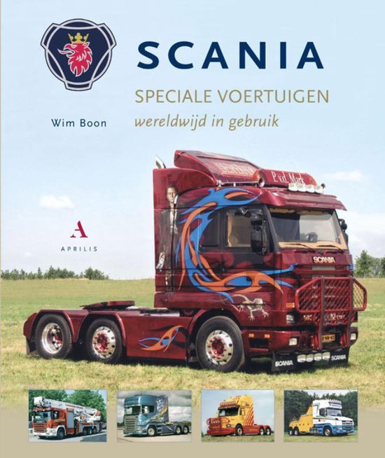 Cover van het boek 'Scania speciale voertuigen' van W. Boon