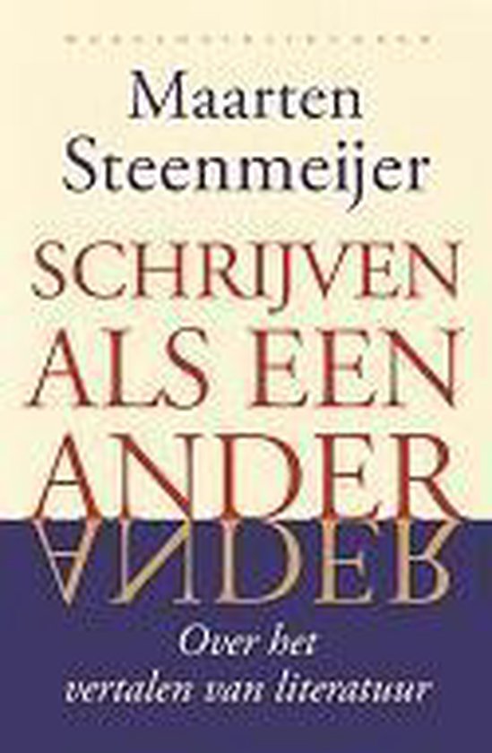 Schrijven als een ander - cover