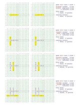 Fifty Scrabble Box Scores Games 4401-4450