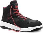 Elten Lakers Black Mid Esd S1P Werkschoenen maat 44