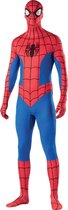"Spiderman™ second skin outfit voor volwassenen  - Verkleedkleding - 152/160"