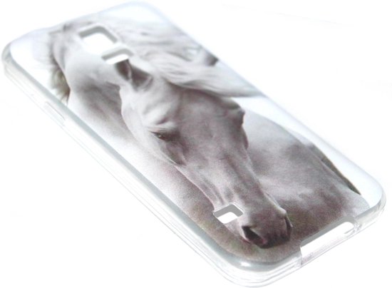 Gentleman vriendelijk Gom Renovatie Paarden hoesje geschikt voor Samsung Galaxy S5 (Plus) / Neo | bol.com