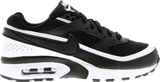 Nike Air Max BW (GS) Sneakers - Maat 38.5 - Meisjes - zwart/wit ...