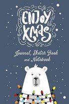Enjoy Xmas Journal, Sketch Book and Notebook