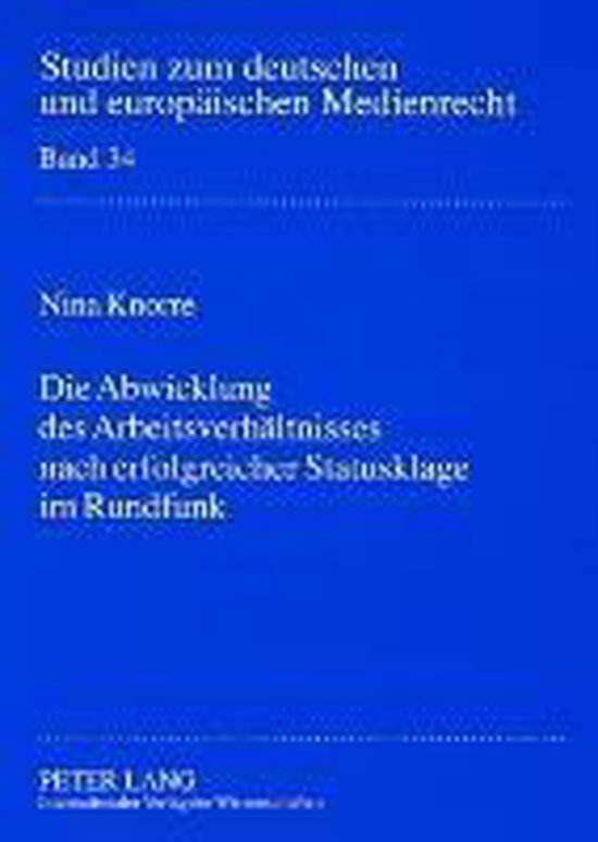 Die Abwicklung des Arbeitsverhältnisses nach erfolgreicher  ... - cover