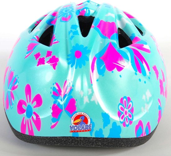 Volare Fietshelm - Blauw Roze - XS - 47-51 cm - Unisex van Volare — afbeelding 2
