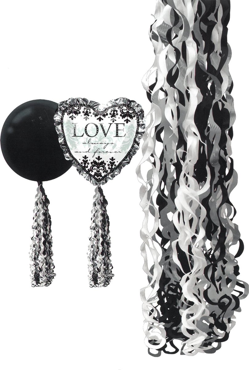 Tassel Twirlz zwart/wit