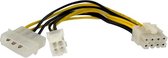 StarTech 15 cm 4-Pin naar 8-Pin EPS Voedingsadapter met LP4 - F/M