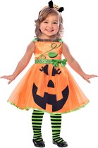 Amscan Kinderkostuum Cute Pumpkin Meisjes Polyester Maat 4-6 Jaar