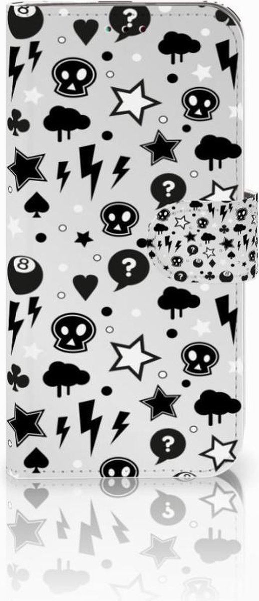 Telefoonhoesje met Naam Samsung Galaxy A40 Silver Punk