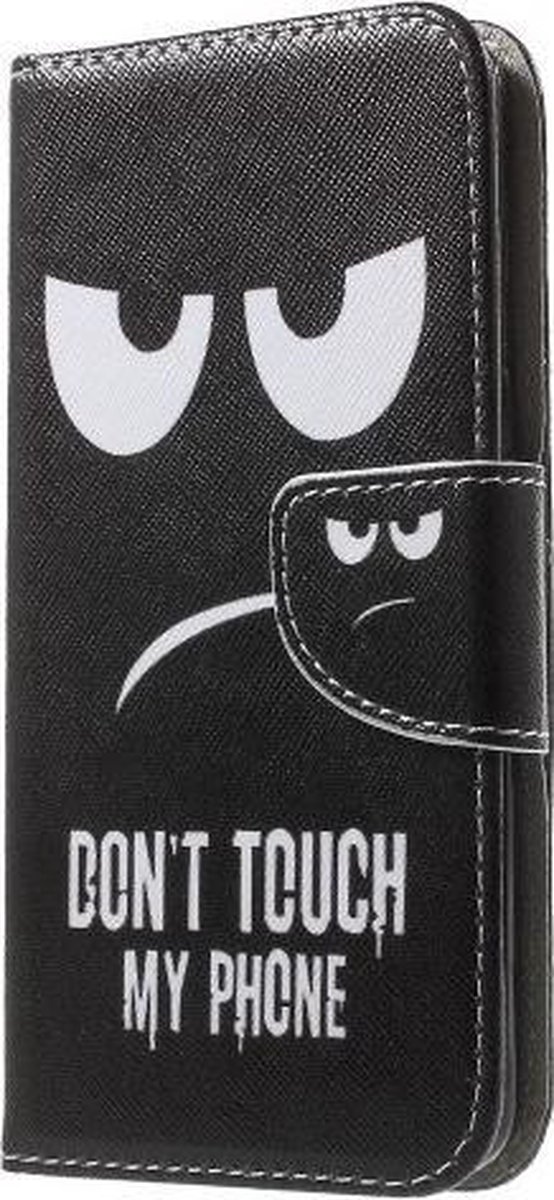 Book Case - Geschikt voor Samsung Galaxy J5 (2016) Hoesje - Don't Touch