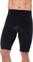 Brubeck Korte Fietsbroek Heren - Athletic Seamless Fietsbroek met Zeem - S