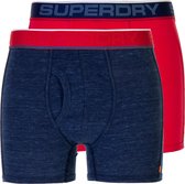 Superdry Sport Boxers Heren  Sportonderbroek - Maat M  - Mannen - blauw/rood/wit