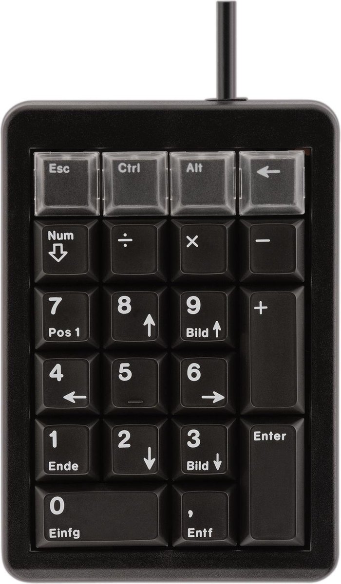 CHERRY G84-4700 numeriek toetsenbord Notebook/pc USB Zwart