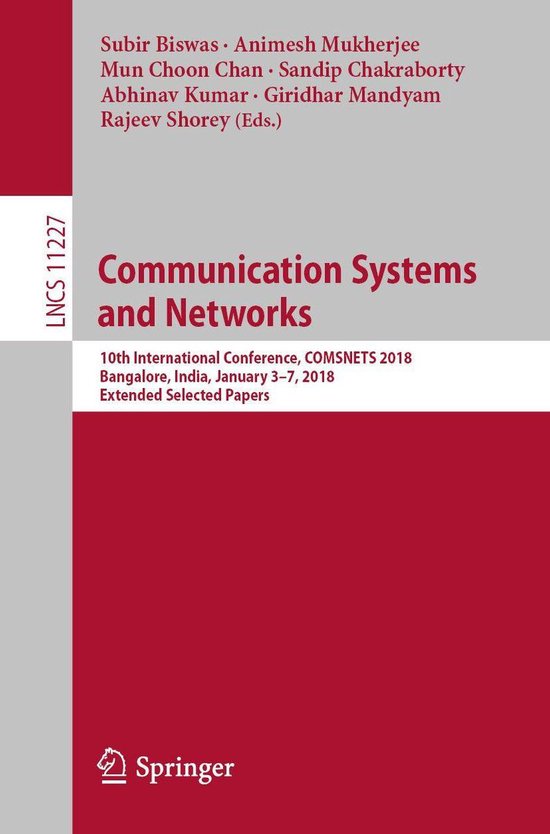 Springer Nature Proceedings Computer Science - Communication ... - cover