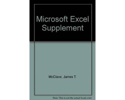 Microsoft Excel Supplement