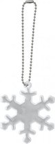 Moses Sleutelhanger Glimmis Sneeuwvlok 15 Cm Wit