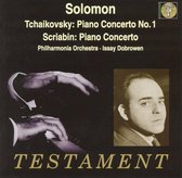 Tchaikovsky, Scriabin: Piano Concertos / Solomon, Dobrowen
