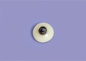 Amscan Oogballen Halloween 2 Cm Wit 12-delig
