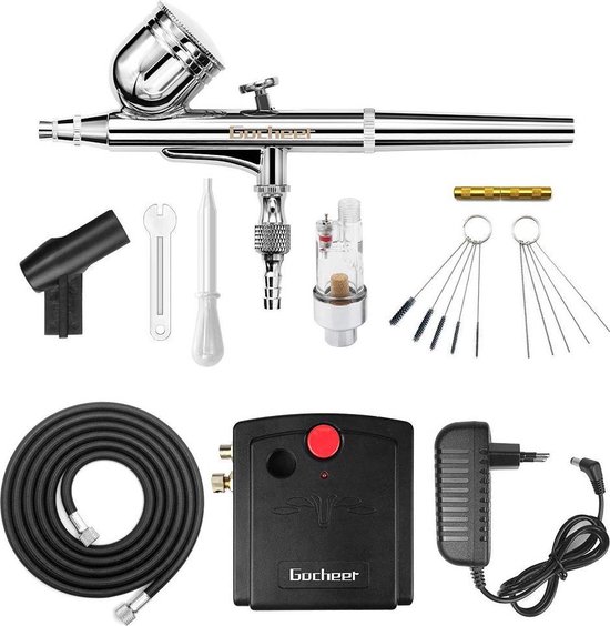 Airbrush set met accessoires