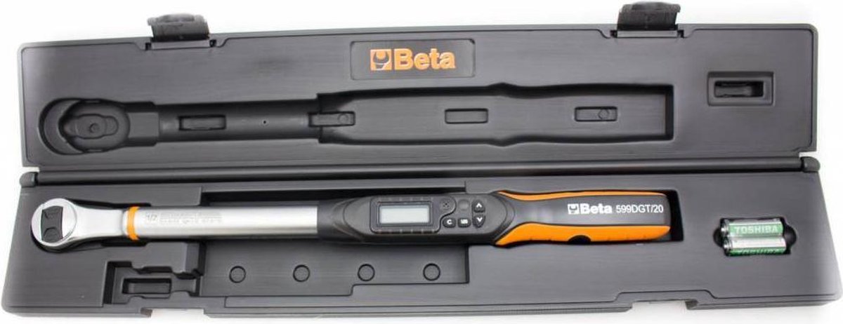 Beta 599DGT/20 Momentsleutel Digitaal - 40-200Nm - 1/2'' - 520mm | bol.com