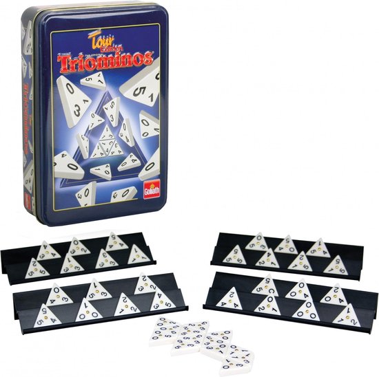 Triominos Travel Tour Edition (Tin) Games