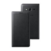 Samsung flip wallet - zwart - voor Samsung Galaxy J3