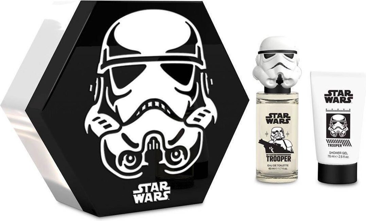 Disney Star Wars Stormtrooper D Eau De Toilette Spray + Shower Gel For Men Gift Set