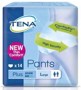 TENA Pants Plus - mt L - 14 st - Incontinentiebroekjes