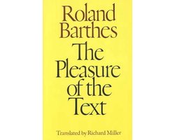 Omslag van The Pleasure of the Text