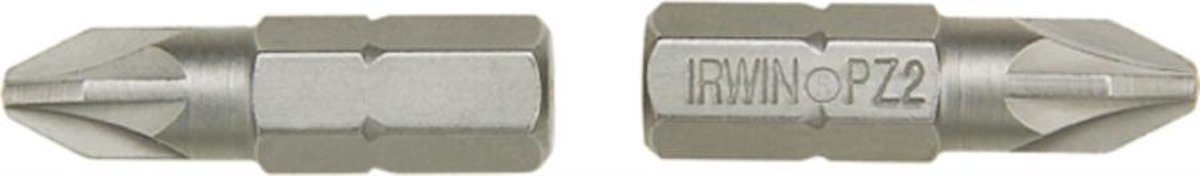 Irwin Schroefbit PZ2 - 25 mm - 2 Stuks