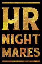 HR Nightmares Notebook Gold