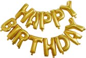 Folie helium ballon Happy Birthday 35cm