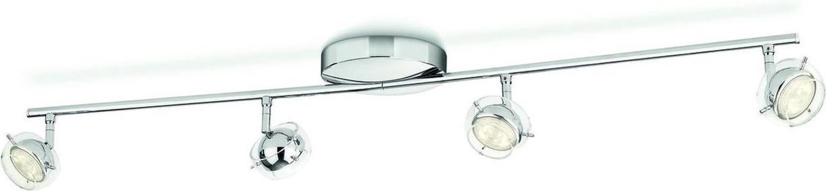 Philips Myliving Cypress - Plafondlamp - 4 lichts - Grijs