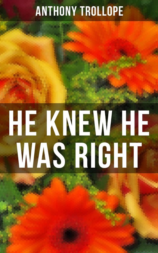 HE KNEW HE WAS RIGHT - cover