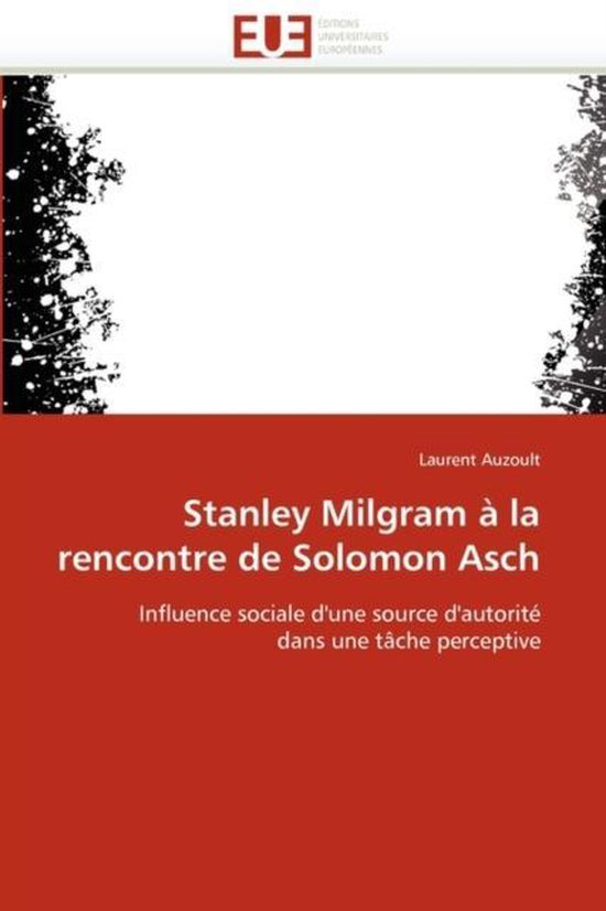 Stanley Milgram à la rencontre de Solomon Asch - cover